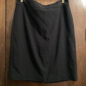 Calvin Klein black lined skirt sz 12